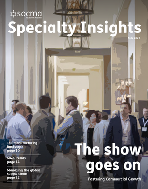 SOCMA Specialty Insights Magazine Cover for May 2022